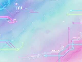Futuristic pastel gradient abstract digital background