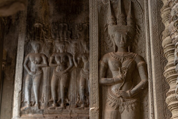Angkor Wat Archeological Park in Siem Reap, Cambodia