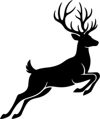 deer silhouette vector