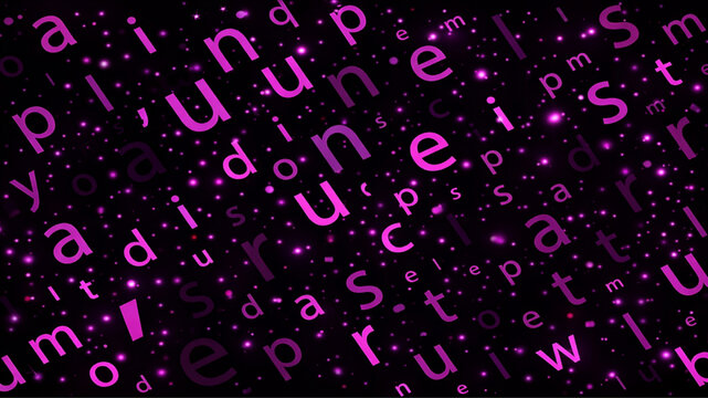 Seamless 3d digital pattern featuring an abstract binary code background loop with mathematical algebra numbers and alphabet letter symbols in a creative vector illustration wallpaper texture - Powered by Adobe