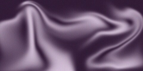Beautiful elegant wavy dark purple satin silk. Luxury cloth fabric texture, abstract background design.