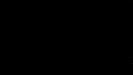 Black and white transition animation in the shape of the letter z closing and opening.