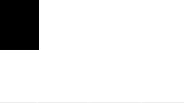 White paper transition animation covers black color
