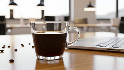 Hot Black Coffee in Glass Cup | Modern Coffee Scene