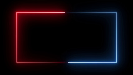 Intersecting neon rectangles © HUMAYUN