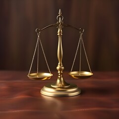 Law Code Scale Object on the Table테이블 위에 올라가있는 법률 법전 저울 오브제