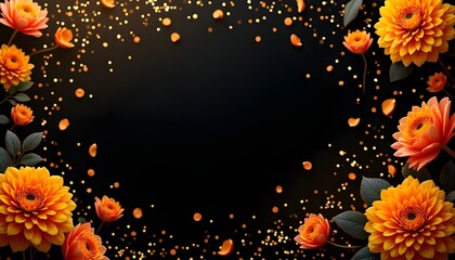  Elegant New Year Floral Celebration Backgrounds