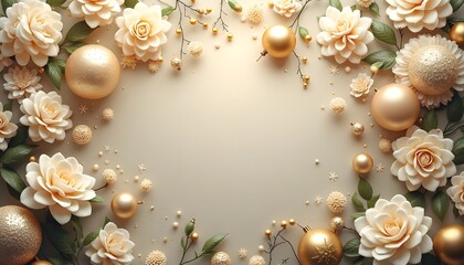  Elegant New Year Floral Celebration Backgrounds