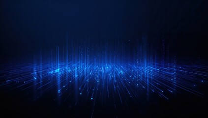 Modern tech texture design with dynamic motion lines and glowing particles suggesting innovation and advanced communication networks.