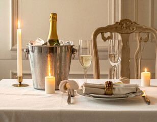 Luxury Hotel New Year Dining