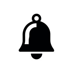 Bell Icon With Indicator Vector Illustration