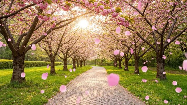 Environmental Diffusion pollen drift spring Widespread distribution of natural microscopic elements carried by gentle air currents.