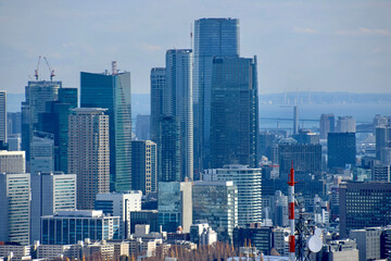 東京都庁からの眺望・都市風景（東京都・新宿区）