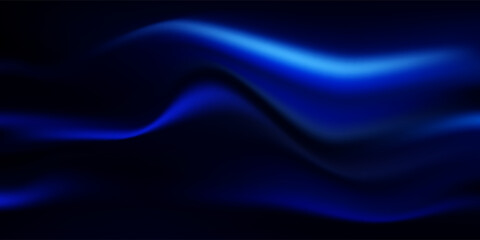 Obraz premium Bright blue abstract gradient with coarse grain texture, aesthetic horizontal design for background elements. Vector ilustration