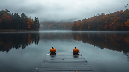 Adorable Halloween-themed background design, ideal for creating playful and festive backdrops or wallpapers.