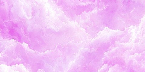 Obraz premium A vibrant and dreamlike abstract background featuring swirling shades of pink and white resembling clouds