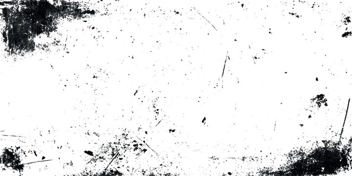 A heavily distressed and textured white grunge background with dark smudges and scratches appearing aged and worn