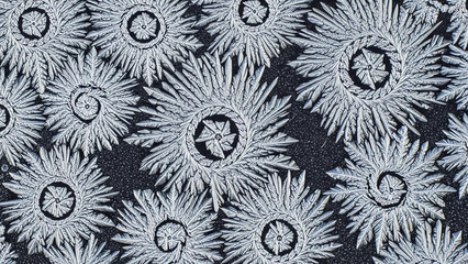 Frosted Starburst Crystals
