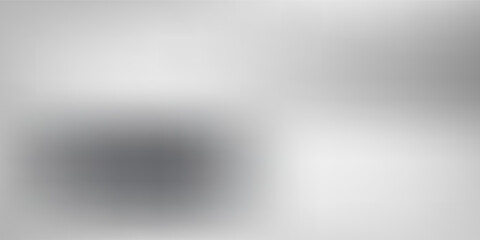 Silver background with metal mirror texture. Chrome gradient surface with simple abstract light ball. vector ilustration