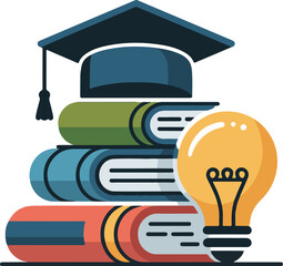 book icon set education study reading learning language skill sign symbol line pictogram vector illustration design flat graphic design education, success, academic subjects and more © Rajucb