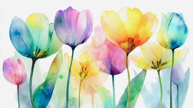 Elegant wedding invitation card background vector. Minimal hand painted watercolor botanical flowers texture template background. Design for wedding, vip cover, poster, rsvp moderncard.Valentine's Day