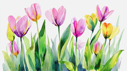 Elegant wedding invitation card background vector. Minimal hand painted watercolor botanical flowers texture template background. Design for wedding, vip cover, poster, rsvp moderncard.Valentine's Day