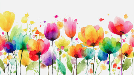 Elegant wedding invitation card background vector. Minimal hand painted watercolor botanical flowers texture template background. Design for wedding, vip cover, poster, rsvp moderncard.Valentine's Day