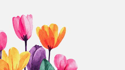 Elegant wedding invitation card background vector. Minimal hand painted watercolor botanical flowers texture template background. Design for wedding, vip cover, poster, rsvp moderncard.Valentine's Day