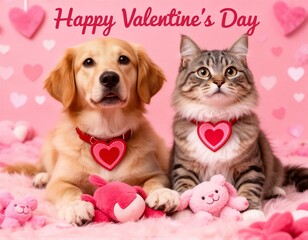 Valentine's Day Pets in Love