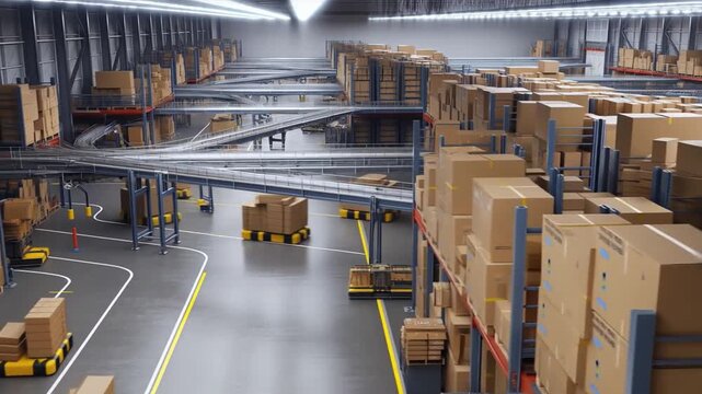 Logistics Package and Delivery Center