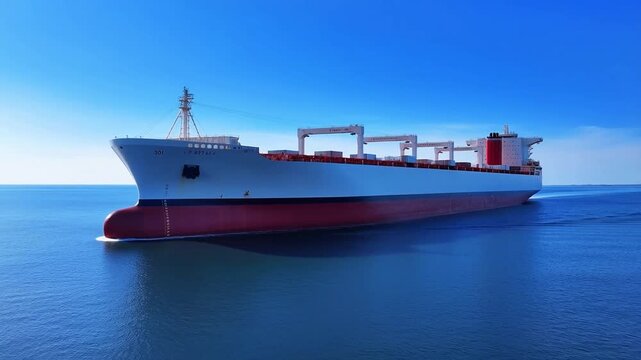 Oil Tanker on the Sea