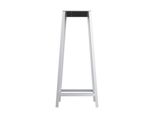 Heavy Duty Professional Metal Table Mounting Stand for Belt Grinder, Abrasive Sander, Polisher, or Edges Sharpener Equipment Tool Accessory - Isolated Industrial Hardware on Transparent PNG HD