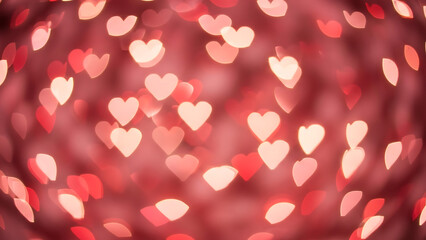 Valentine romantic background wallpaper red hearts solid background