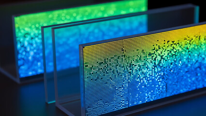 Led Panel Lights Display Matrix