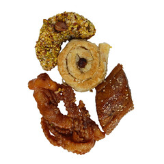 p&acirc;tisserie arabe artisanale, miel et s&eacute;same