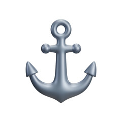 Metal Anchor Nautical Maritime Symbol.