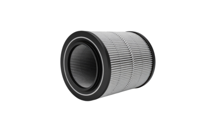 Air Filter on Transparent Background