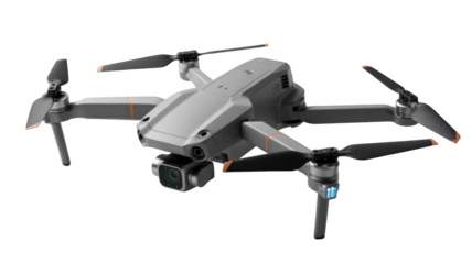 Drone on a Transparent Background