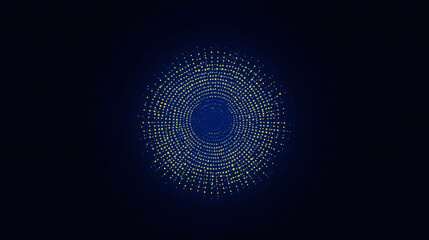 Abstract Blue burst fireworks, fireworks burst sparkling at New year 