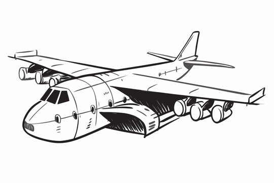 Large military transport aircraft