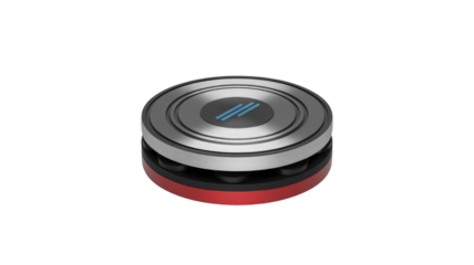 Modern Circular Device on Black