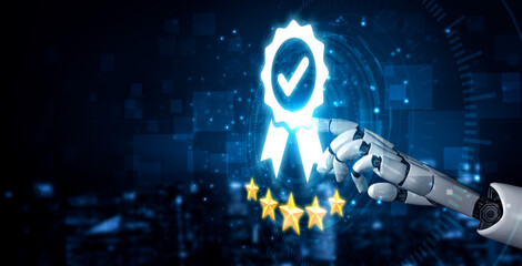 AI verifies product certifications using intelligent compliance tools and virtual assistants to ensure trust, quality assurance, and verified business standards. Vouch