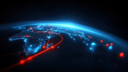 A celestial ocean worldwide showing a bond created by losing overwhelm spending balanced energy to ease mental grief and approach each issue clearly