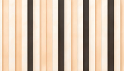 Soft beige and brown vertical stripe pattern with alternating light and dark tones creating simple seamless design for backgrounds or textiles with calm and warm feeling