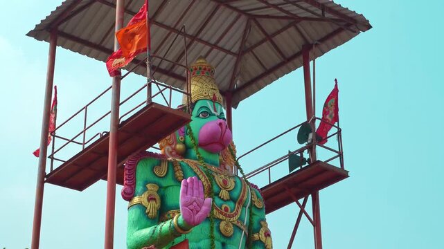 Famous temples in India - Veera Abhaya Anjaneya Swami Paritala & Jakhu Temple Shimla & Statue of Union & Actor Arjun's Anjaneyar Temple & Nanganallur Anjaneyar Temple & Shri Paritala Hanuman Temple