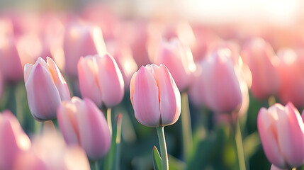 A beautiful floral scene featuring colorful and delicate flowers in a natural setting