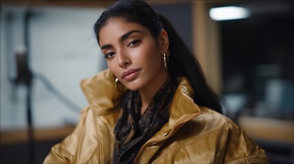A sound engineer testing acoustic performance inside a studio wall packed with mineral wool, measuring reverberation reduction for professional-grade soundproofing. cinematic color correction,