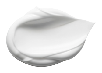 Creamy texture spread kitchen counter food bright lighting isolated on transparent background