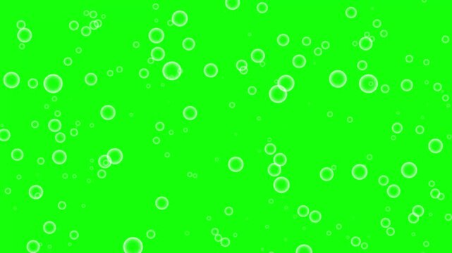  Bubble particles floating on green screen chroma key background bubbles, floating bubbles, green screen, chroma key, bubble overlay, water bubbles, rising, transparent circles, motion graphics, backg