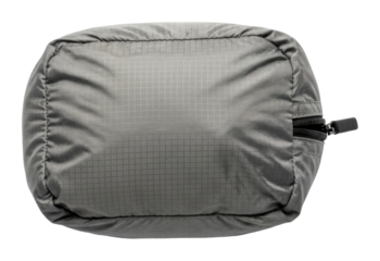 Travel accessories storage pouch product isolated on transparent background